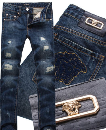 Chất lượng cao và thời trang Versace-Versace Men Jeans Denim