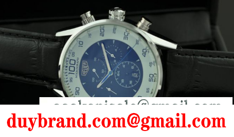 優等品 自動巻き 6針クロノグラフ タグホイヤー メンズ腕時計 日付表示 月付表示 44.15mm レザー