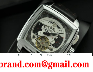 優等品 自動巻きtag heuer-タグホイヤー メンズ腕時計 トゥールビヨン日付表示 レザー 38.45mm