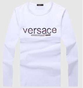 Thoải mái thoải mái Versace, Versace nam dài -sleeved T -shirt_ Versace Versace_ Thương hiệu giá rẻ (Lớp lớn nhất của )