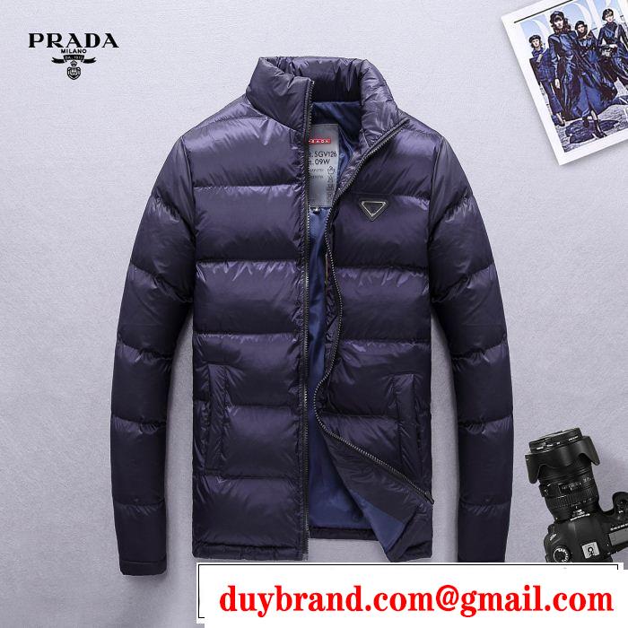  プラダ PRADA  人気デザインで欲しい 2色可選  ダウンジャケット メンズ  定番品質保証