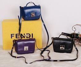 Fendi nổi tiếng mùa xuân / mùa hè, Fendi Black, Blue, Purple 3 Colors Ladies Mini Shoulder Bag_fendi Fendi_ Thương hiệu giá rẻ (lớn nhất )