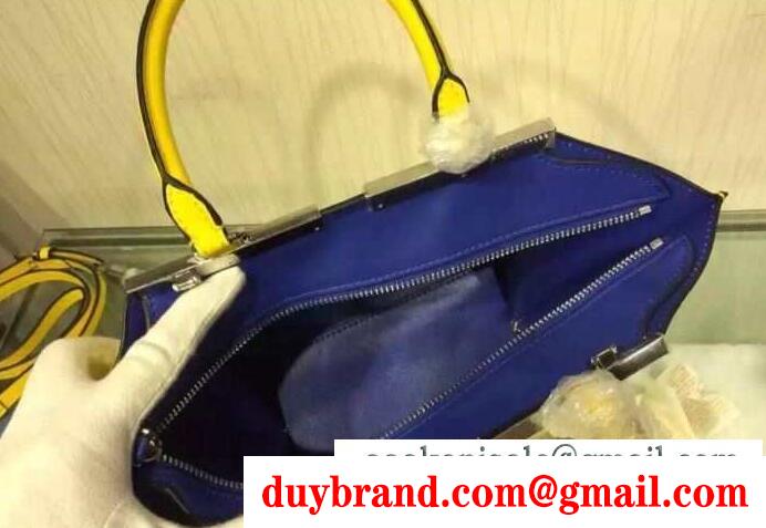 数量限定正規品のフェンディ、Fendiの人気通販の黄色い、レッド、黒、灰色、青い5色のレディースハンドバッグ