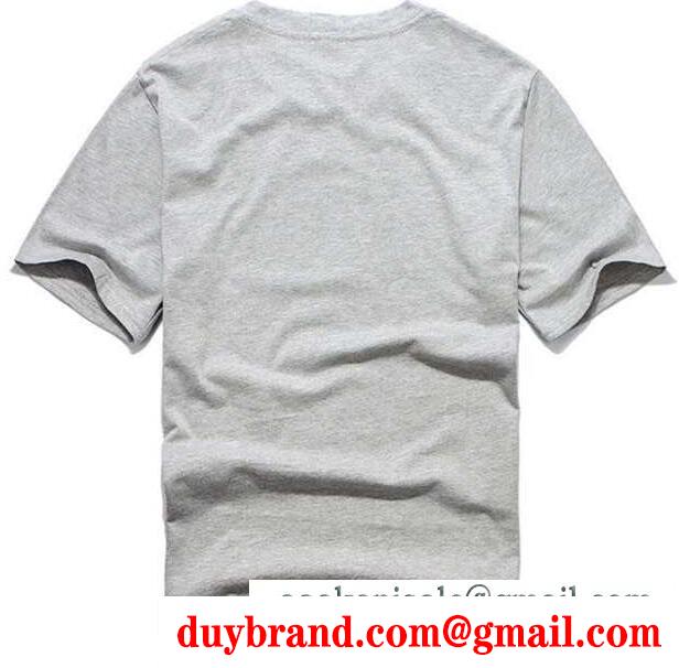 ソフトな肌触りのシュプリーム、Supremeの数量限定安い白と灰色のメンズ半袖Tシャツ