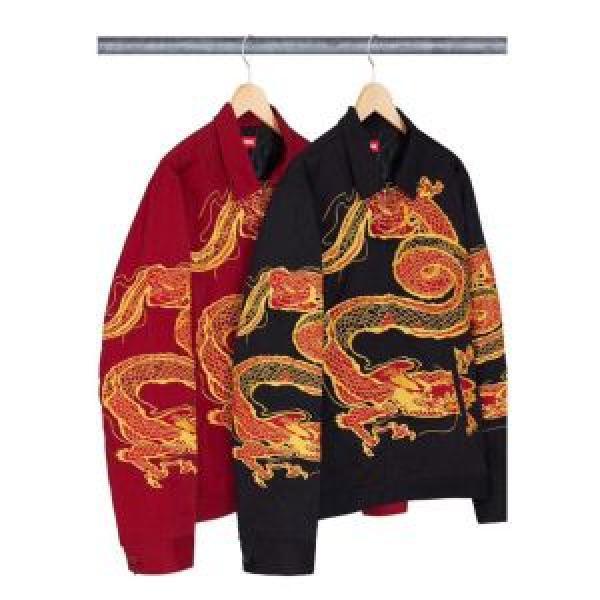 Trang phục sành điệu tối cao 18FW Week5 Dragon Work Jacket Chất lượng cao 2 -Color Lựa chọn Court_Down áo khoác