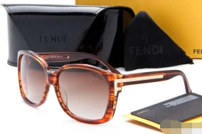 Vật phẩm cổ điển phổ biến Fendi Fendi Kính râm thời trang kính thời trang