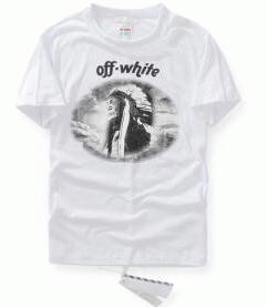 Đơn đặt hàng qua thư 2 màu trắng đen và trắng, áo phông tay áo ngắn của người đàn ông cổ áo màu trắng _off-white off-white_ brand giá rẻ (lớn nhất )