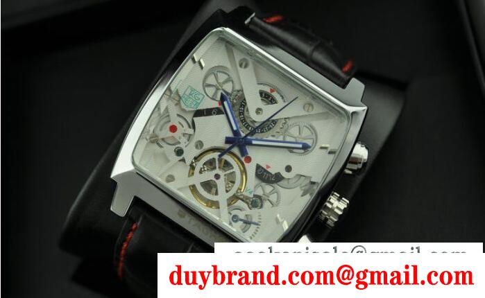大人気なタグホイヤー 時計 値段 モナコ tag heuer 四角型のメンズ腕時計