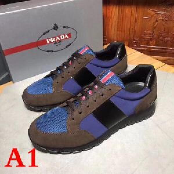 Các sản phẩm phổ biến có thể được sử dụng mỗi ngày Giày thông thường Prada Prada Đảm bảo chất lượng mới 3 -Molored _ Sneakers