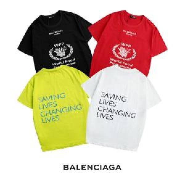 Balenciaga Balenciaga tay áo ngắn T -Shirt 4 màu XUÂN / Mùa hè Các sản phẩm được đề xuất Sản phẩm ấn tượng _ Tay áo ngắn T -Shirt _ Thời trang nam _ Thương hiệu cửa hàng đặc biệt đặt hàng thư