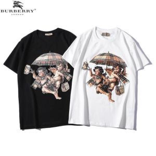 Mua lại không khí cổ điển về sự dễ thương của người lớn Burberry Burberry Short Tay áo T -Shirt 2 Lựa chọn màu _ Tay áo ngắn T -shirt_Men's Fashion