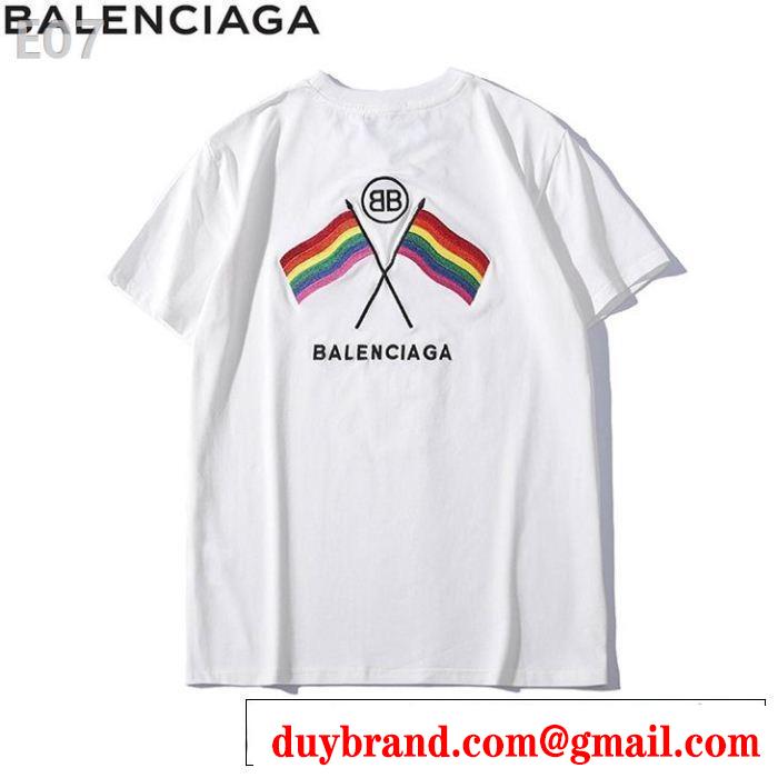 ぐっと鮮度がアップ Tシャツ/ティーシャツ こなれ感を引き立たせ バレンシアガ BALENCIAGA 2色可選