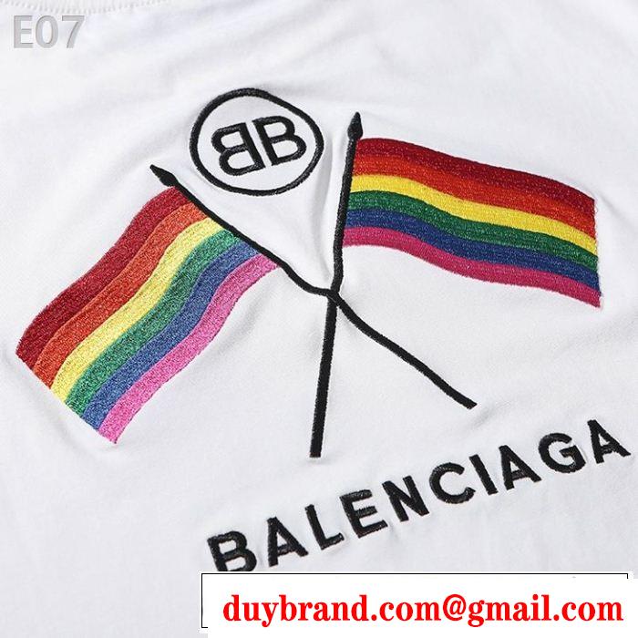 ぐっと鮮度がアップ Tシャツ/ティーシャツ こなれ感を引き立たせ バレンシアガ BALENCIAGA 2色可選