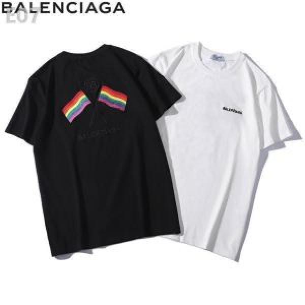 Sự tươi mới là lên t -shirt/t -shirt, balenciaga balenciaga 2 -colored select _ tay áo ngắn t -shirt_men's fashion