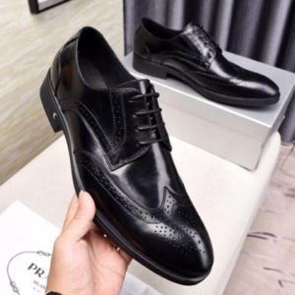 Giày da 2019 Xu hướng chú ý lớn trong mùa xuân và mùa hè Prada Prada 2 Lựa chọn màu sắc mới Công việc mới giới hạn -Danded First _ Business Shoes