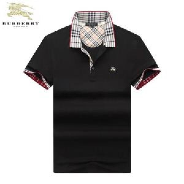 Nới lỏng các mặt hàng 2019 Xu hướng mùa xuân / hè sản phẩm mới Burberry Burberry 3 -Molored Sleeve T -shirt _ Tay áo ngắn T -Shirt _ Men Fashion_ Thương hiệu cửa hàng đặt hàng qua thư giá rẻ