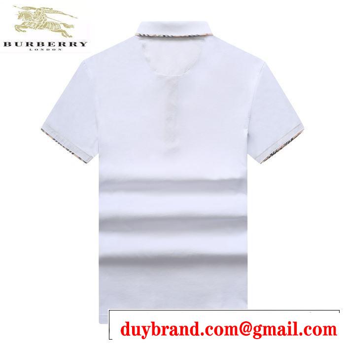 BURBERRY バーバリー  半袖Tシャツ 2色可選 柔らかい印象に上質 2019春夏トレンドアイテム