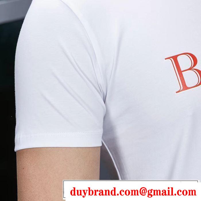 半袖Tシャツ 2色可選 優しげ人気アイテム 2019春夏も引き続きトレン BURBERRY バーバリー