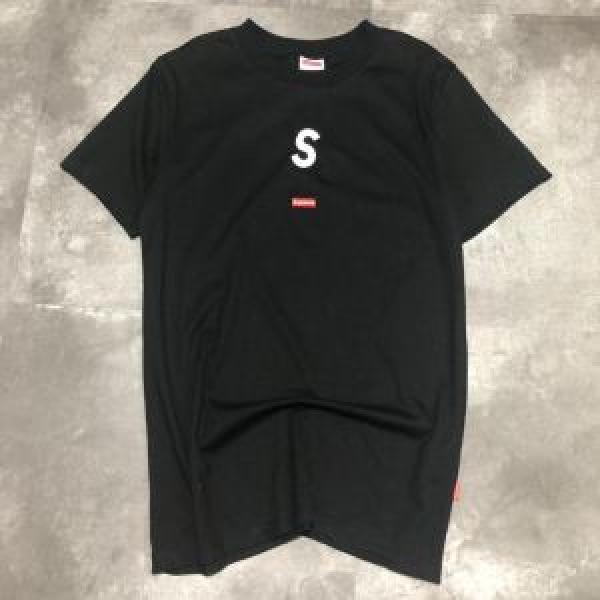 2019SS xu hướng sản phẩm sành điệu mới tối cao tối cao tay áo ngắn T -shirt 2 màu sắc _ tay áo ngắn T -shirt