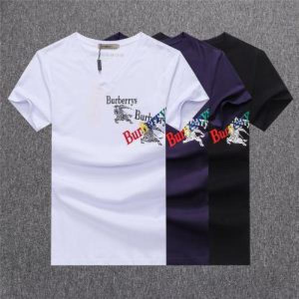 Mùa xuân/Mùa hè 2019 Thời trang Thời trang Thời trang giản dị Burberry Burberry T -Shirt/Tea Áo 2 Lựa chọn màu