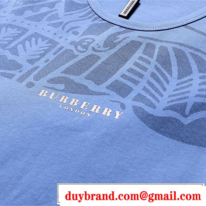 3色可選 2019SSのトレンド商品 風通しのよい バーバリー BURBERRY Tシャツ/ティーシャツ