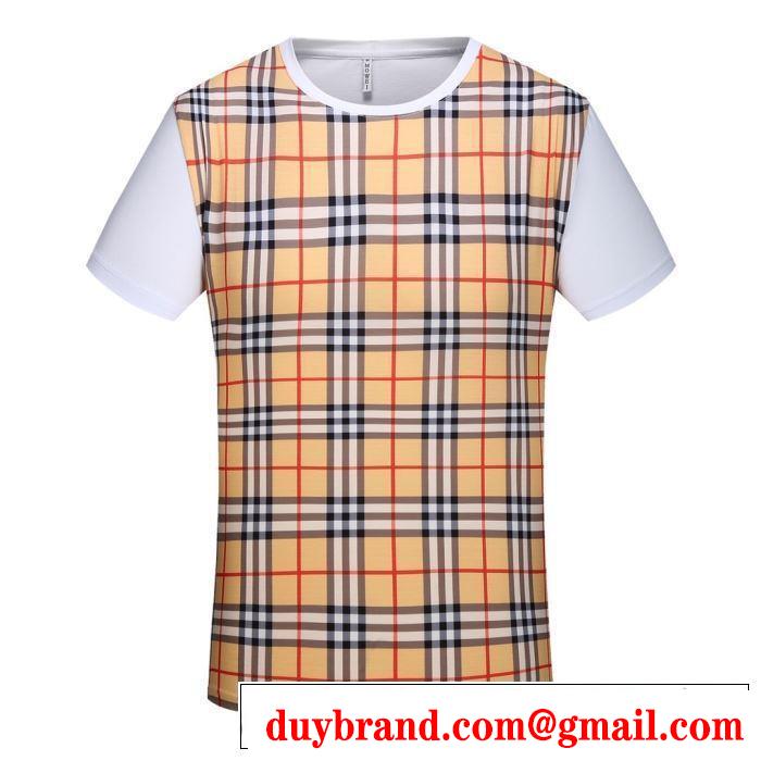今年の夏は着こなし バーバリー BURBERRY Tシャツ/ティーシャツ 2色可選 2019春夏の大注目トレンド