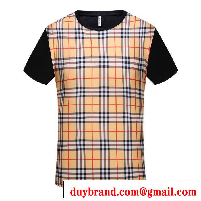 今年の夏は着こなし バーバリー BURBERRY Tシャツ/ティーシャツ 2色可選 2019春夏の大注目トレンド