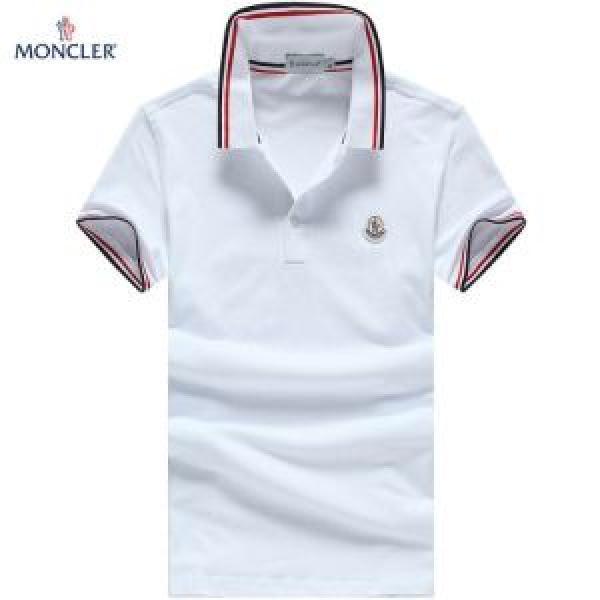 Moncler T -shirt/Tea Áo 4 -Molor Lựa chọn 《2019》 Bây giờ, Moncler Casual Street Street nóng nhất _ Tay áo ngắn T -shirt _ Thời trang nam