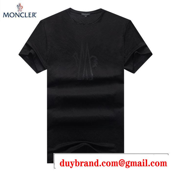 スタイルUPして着こなす モンクレール MONCLER Tシャツ/ティーシャツ 2色可選 2019SSのトレンド商品