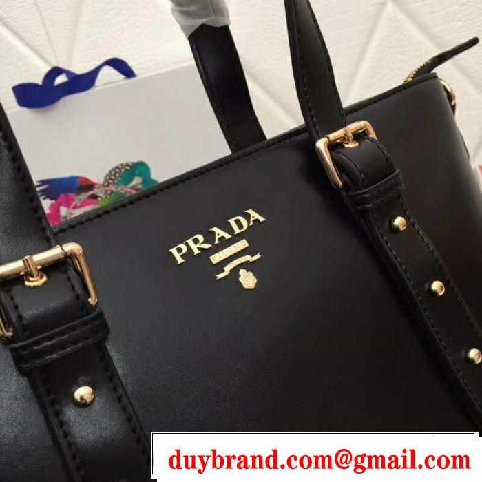 2019年春夏流行ファッション 大人の可愛さを引き立て プラダ PRADA ハンドバッグ 4色可選