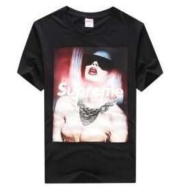 Tối cao tối cao T -shirt Betty Black and White Grey ba -Colle Full Logo In Sleeve t -shirt_supreme Supreme_ Thương hiệu giá rẻ 