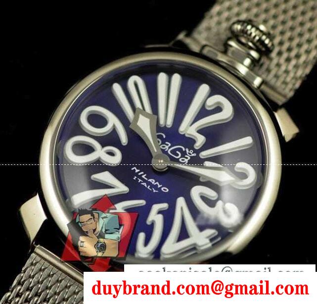 お洒落なガガミラノ 偽物 gaga milano 知名度のあるブランド時計