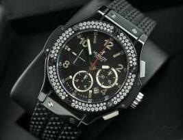Đồng hồ Ubro Big Bang Steel Diamond Hublot 301SX1170RX1104 Đen nam Watch_ Hublot_ Thương hiệu giá rẻ (lớn nhất )