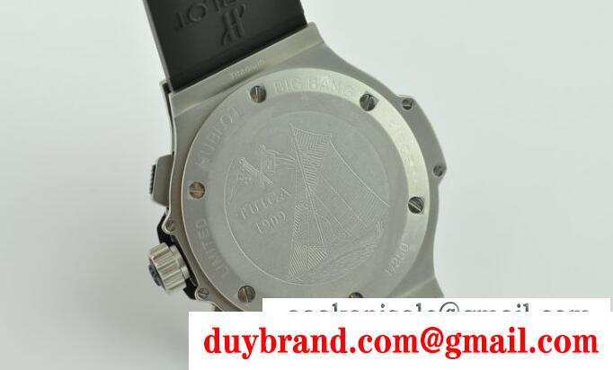 トレンド感抜群のスーパー コピー ウブロ　 hublot  サファイヤクリスタル風防 42mm ラバー日本製クオーツ 6針 メンズ腕時計