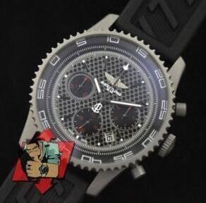 Hàng xa hàng Thư đặt hàng Breitling Breitling Bentley Men Watch Đồng hồ đeo tay bằng da Ab0611