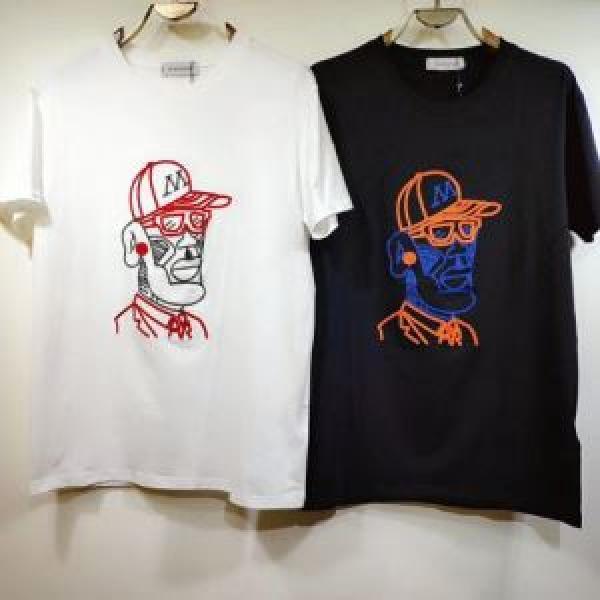 2019SS T -Shirt/ngắn tay Moncler Xu hướng thời trang Moncler mặc mới 2 màu 2 màu lựa chọn _ Tay áo ngắn T -shirt _ Thời trang nam