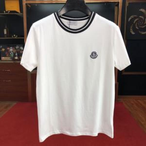 Mùa hè 2019 Đẩy vật phẩm thời trang T -Shirt/Tay áo ngắn thời trang mùa hè phổ biến Moncler Moncler 2 -Molored Lựa chọn _ Tay áo ngắn T -Shirt _ Thời trang nam
