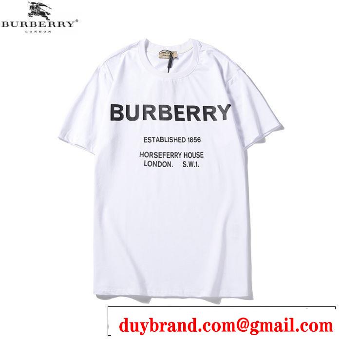 2019春夏人気トレンドアイテム  バーバリー BURBERRY  オシャレ印象で人気の高い 2色可選 Tシャツ/ティーシャツ