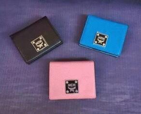 Bóp Tiền MSIEM dễ thương MCM Ladies Ladies Bi -Fold Mini Wallet Purse 3 Màu Chọn Nhập khẩu uy tín mới 
