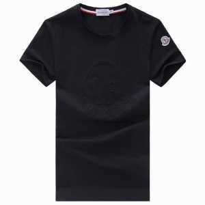 [Giá rẻ] Moncler Moncler Sleeve T -Shirt 80283 00 8390Y 999 Tay áo ngắn T -Shirt Yellow Black White Grey 4 Lựa chọn màu sắc
