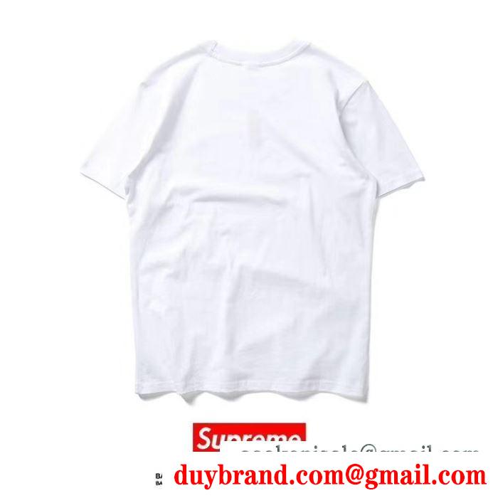 赤字超特価大人気SUPREMEシュプリームコピー激安 ボックスロゴ付き 半袖tシャツコピー ブラック ホワイト 2色可選