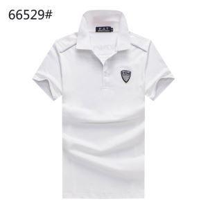 ARMANI ARMANI ARMANI MEN 3YPF82 PJ37Z 1200 Business Polo Sleeve t -shirt Black, White, Wine Red, Grey 4 Colors