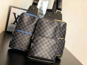 Chất lượng cao Louis Vuitton giá rẻ Louis Vuitton Men Bag Casual Bag Business Da thật
