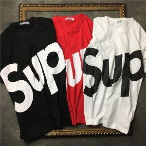 Mới bổ sung tối cao Supreme A 3 -Molored tối cao Supreme Supreme Sleeve T -shirt Freshness nổi bật _Supreme Supreme_ Thương hiệu giá rẻ 