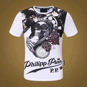 Philip Prine Philipp Plein Vật phẩm thời trang ngắn tay T -Shirt Chất lượng tốt nhất 2 màu sắc _ Philipprine Philipp Plein_ Thương hiệu giá rẻ 
