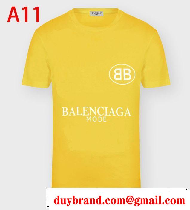 バレンシアガ多色可選 絶対に見逃せない BALENCIAGA 累積売上総額第１位 半袖Tシャツ20SS☆送料込