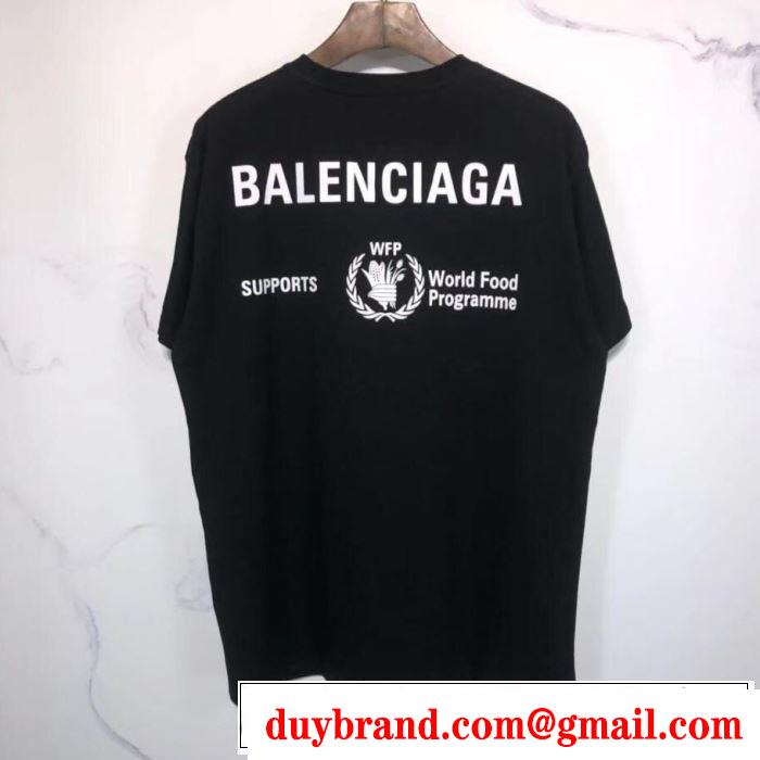 多色可選 BALENCIAGA  2020春新作 バレンシアガ 半袖Tシャツ ファッションに取り入れよう