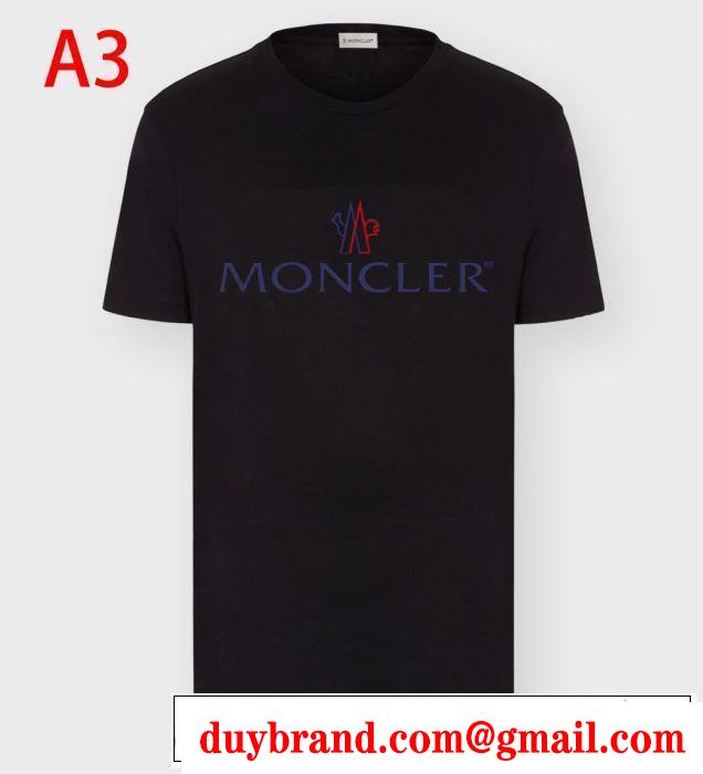 話題の新品モンクレール ｔシャツ コピー MONCLER 2020春夏コレクション ファッションの流れ柔らかいコットンウェアコーデ