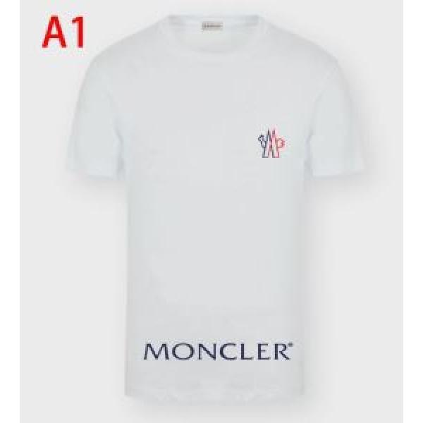 2020ss Phổ biến Moncler Moncler T -Shirt Mùa xuân / Mùa hè Bộ sưu tập Thiết kế mới Cotton Wear _ Tay áo ngắn T -Shirt