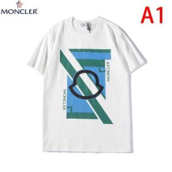 2020 Bộ sưu tập Mùa xuân / Mùa hè Moncler Genius T -Shirt Moncler Mail Order Đồ đổ mồ hôi mồ hôi vật liệu thanh lịch MỚI _ tay áo ngắn T -shirt _ Thời trang nam